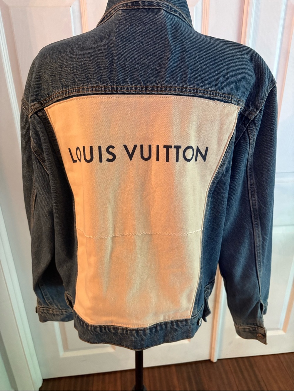Louis Vuitton and Levi Women’s Denim Jacket - SPARK*l -refurbished LV Dustbag